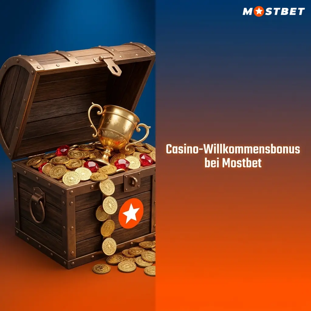 Mostbet Casino Willkommensbonus: 125% auf erste Einzahlung bis 400 EUR und 250 Freispiele für neue Spieler