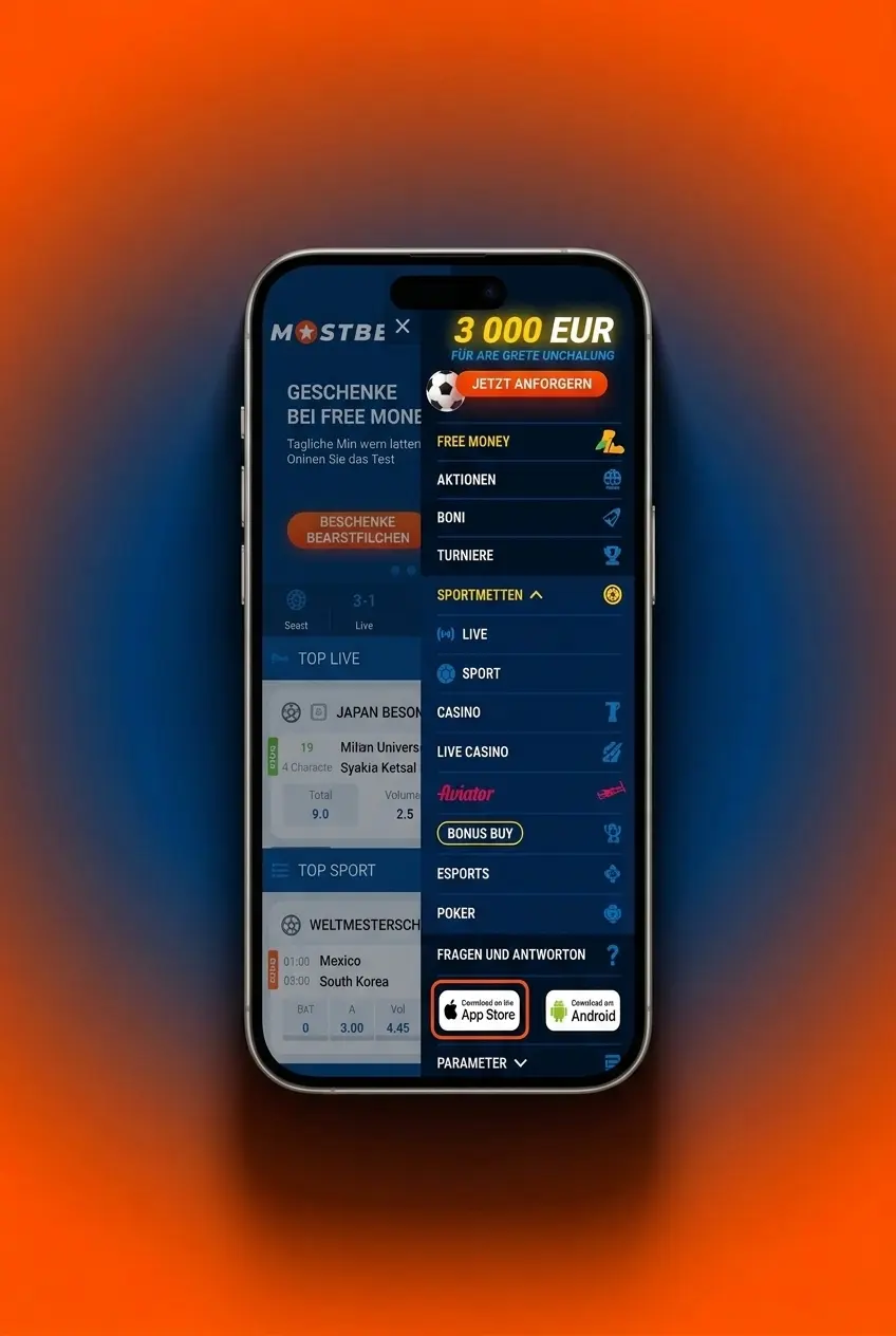 Mostbet iOS-App Download-Anleitung für iPhone ab iOS 12.0 mit Systemanforderungen und Installationsschritten