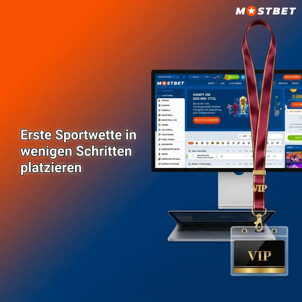 Mostbet Sportwette in wenigen Schritten platzieren – Schritt-für-Schritt-Anleitung für Deutschland