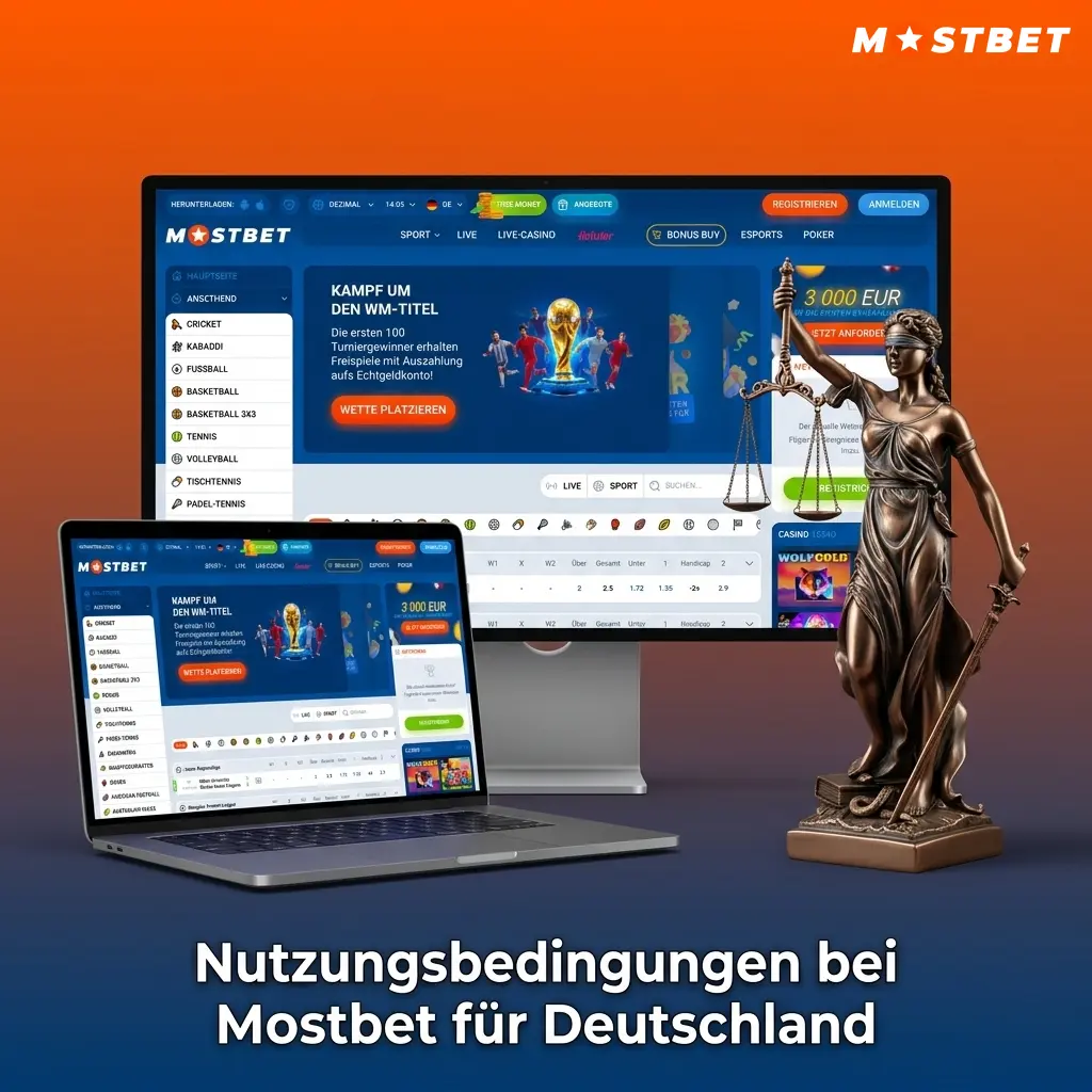 Mostbet Nutzungsbedingungen Deutschland – Regeln zu Alter, KYC, Konten und Boni