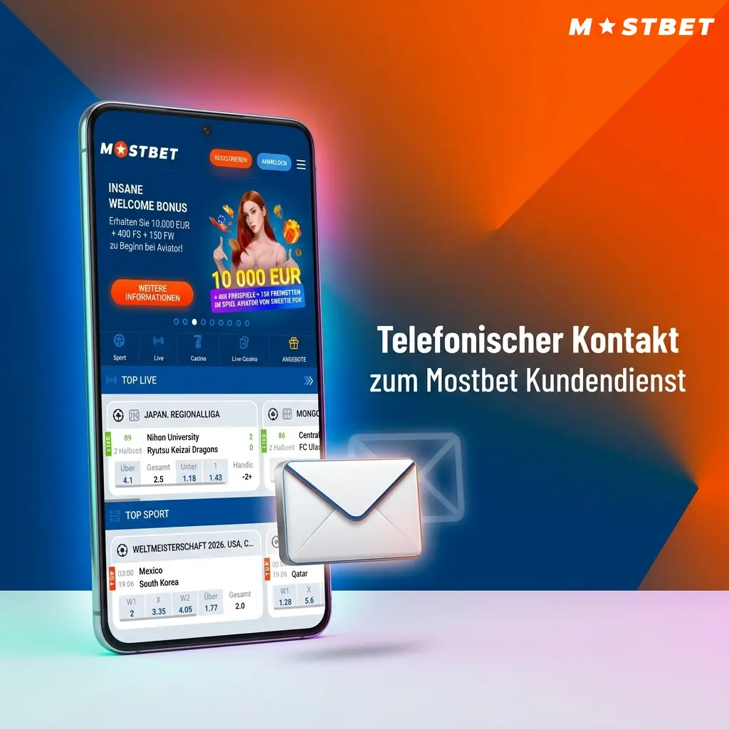 Mostbet Kundendienst telefonisch kontaktieren – Hotline Deutschland +49 32 2210 9922 für schnelle Hilfe